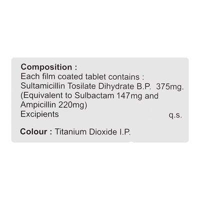 SULTIZA Tablet 10's - Bacterial Infections-Pen