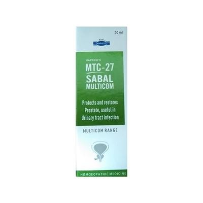 Hapdco MTC - 27 Sabal Multicom Drops 30 ml - Homeopathic Drops