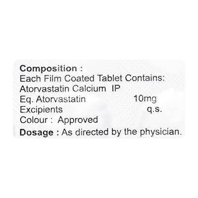 Alten 10Mg Tablet 15's - High Cholesterol-Dys