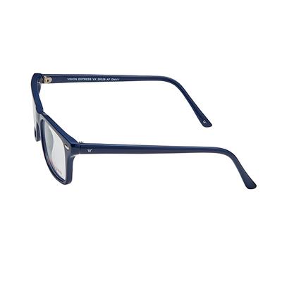 Vision Express 29328 Blue Oval Eyeglasses (Including UV Blue Lens) 1's - Wearables Eye Glasses