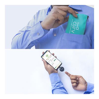 BeatO Curv Blood Glucose Test Strips 50's - Blood Glucose Monitors/Strips