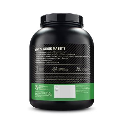 Optimum Nutrition (ON) Serious Mass Powder - Vanilla 3 kg - Workout Essentials