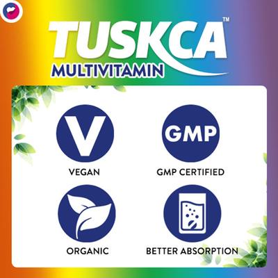 LifeZen Tuskca Multivitamin Effervescent Tablet - Lime & Lemon 20's - Multi-Vitamins