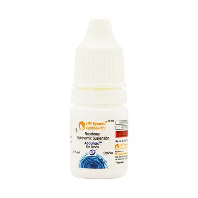 ACCUNAC Eye Drops 5ml - Eye conditions-Oph