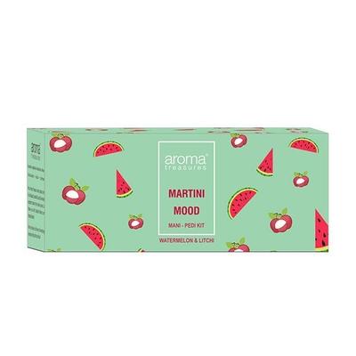 Aroma Treasures Martini Mood Mani-Pedi Kit - Watermelon & Litchi 87 gm - Night Cream