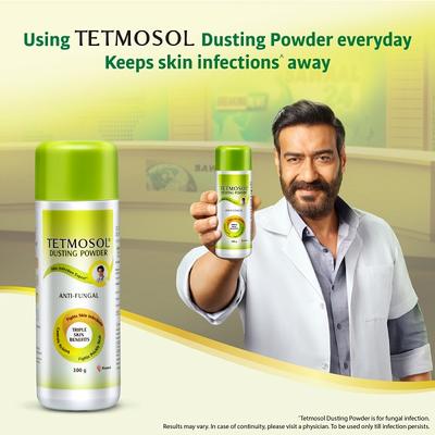 Tetmosol Dusting Powder 100 gm - Itching/Rashes
