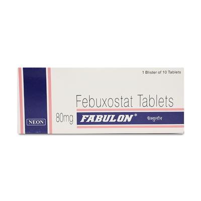 Fabulon 80mg Tablet 10'S - Gout
