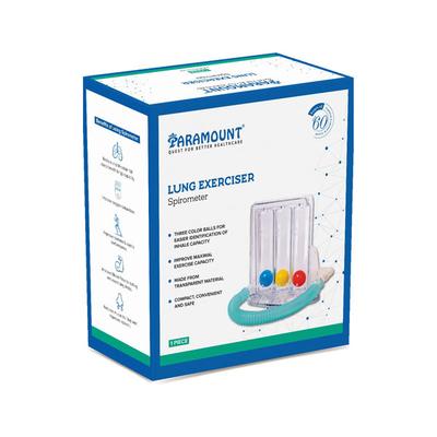 Paramount Lung Exerciser Spirometer 1's - Respiratory Therapy