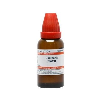 Dr.Willmar Schwabe Cantharis 200CH Liquid 30 ML - Dilutions