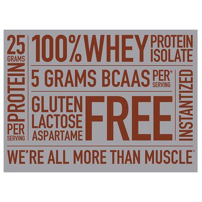 Isopure Low Carb Protein Powder - Dutch Chocolate 7.5 lb 1's - Workout Essentials