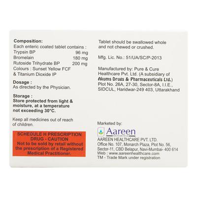 BANOFLAM FORTE Tablet 10's - Pain relief-Ant