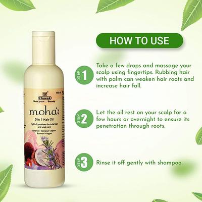 Moha 5-in-1 Hair Oil 200 ml - Hair Oils