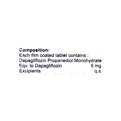 DAPAGOLD 5 Tablet 15's - Diabetes-Ant