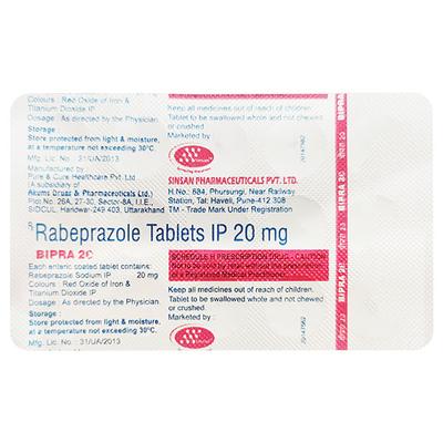 BIPRA 20 Tablet 15's - Ulcer/Reflux/Flatulence-Aaa