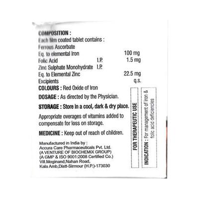 IROSKIN Tablet 10's - Anaemia-VMA
