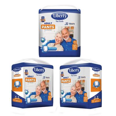 Liberty Adult Diaper (XL) (Pack of 3 x 10's) - Adult Diapers & Pads