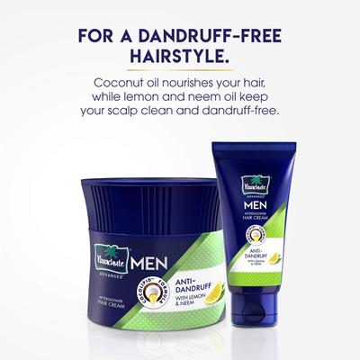 Parachute Advansed Men After Shower Anti-Dandruff Cream - Lemon & Neem 50 gm - Hair Creams