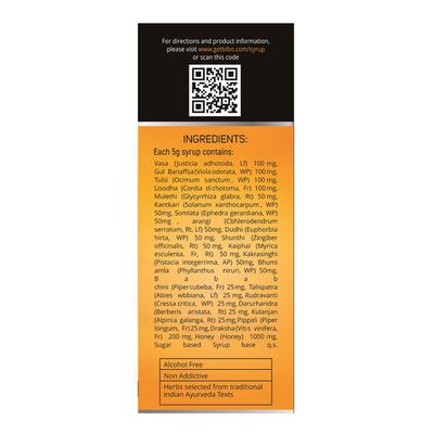 Bibo Cough Syrup 100 ml - Cough & Cold (Ayush)