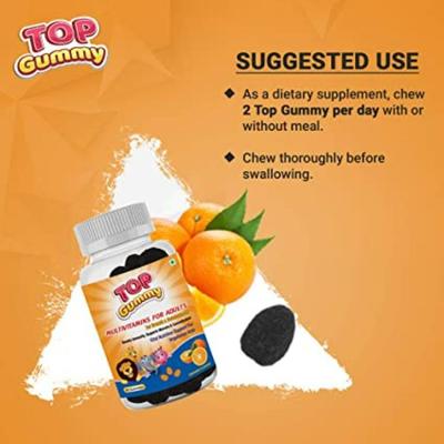 Top Gummy Multivitamins for Adults - Orange Flavour 30's - Multi-Vitamins