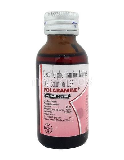 Polaramine Paediatric Syrup 60ml - Allergies-Ant