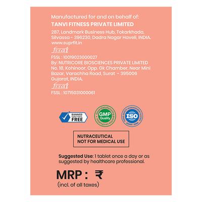 SuprFit Sleep Melatonin Effervescent Tablet - Cranberry Flavour 20's - Multi-Vitamins