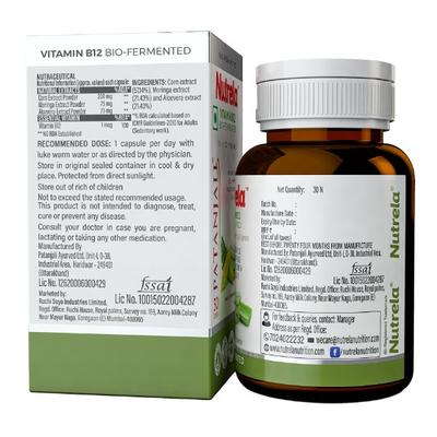 Patanjali Nutrela Vitamin B12 Capsule 30's - Multi-Vitamins