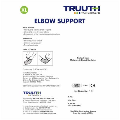 Truuth Elbow Support (XL) - Arm/Elbow Supports