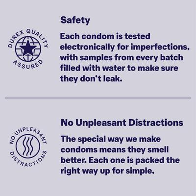 Durex Condoms - Extra Time 3's - Plain/Flavoured Condoms