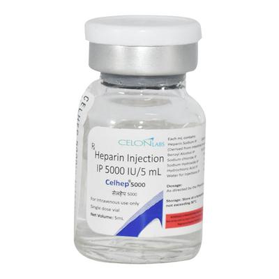 CELHEP 5000iu Injection 5ml - Blood Clot-Ant