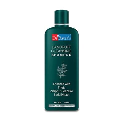 Dr Batra's Dandruff Cleansing Shampoo 500 ml + Anti-Dandruff Hair Serum 125 ml - Hair Treatment