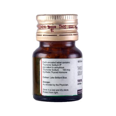Thyrox 150mcg Tablet 100'S - Hypothyroidism