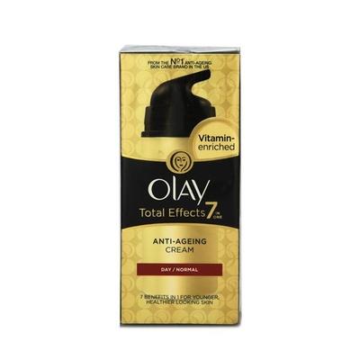 OLAY TOTAL EFFECTS 7 IN ONE ANTI AGEING DAY CREAM FOR OILY SKIN SPF15 20GM - Night Cream