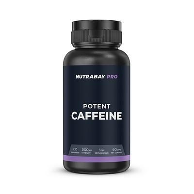 Nutrabay Pro Potent Caffeine 200mg Capsule 60's - Amino Acids