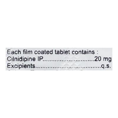CCBEST 20mg Tablet 10's - Hypertension-Cal