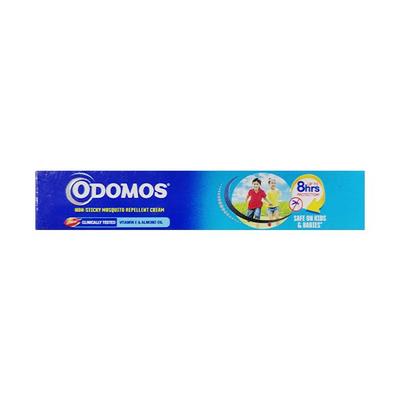 Dabur Odomos Non-Sticky Mosquito Repellent Cream - Vitamin E + Almond Oil 23 gm - Personal Care (Ayush)