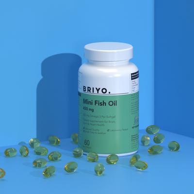 Briyo Fish Oil Mini Softgel 90's (N) - Multi-Vitamins