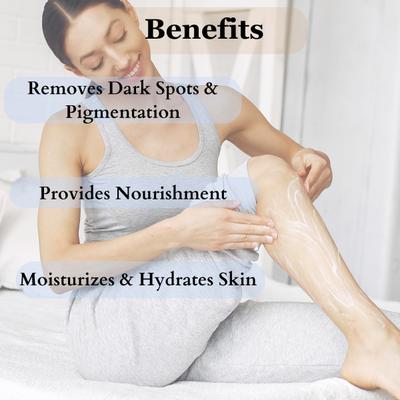 Vigini Smoothening Lightening Moisturizing Body Polishing Milk Lotion 200 ml - Lotions & Creams