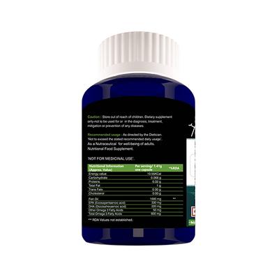 Alvizia Omega 3 Fish Oil 1000 mg Softgel Capsule 60's - Omega Fish Oil Fatty Acids