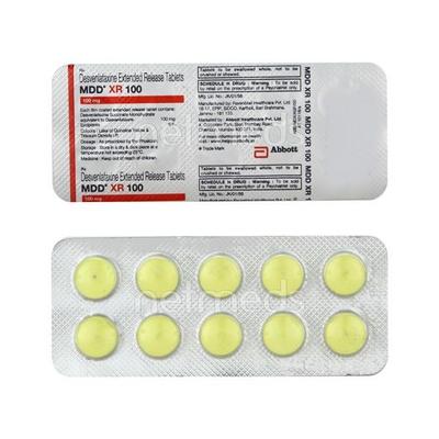 MDD XR 100mg Tablet 10'S - Depression-Ant