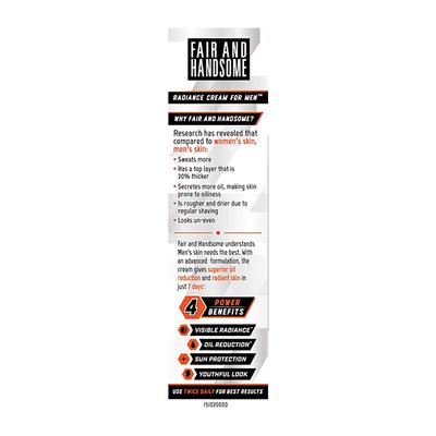 Emami Fair And Handsome Radiance Cream for Men 60 gm - Face Creams