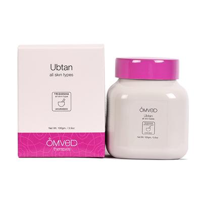 Omved Ubtan Ayurvedic Face & Body Powder - All Skin Types 100 gm - Personal Care (Ayush)