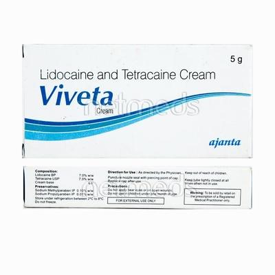Viveta Cream 5gm - Anaesthesia - Local-Ana