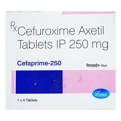 CEFAPRIME 250 Tablet 4's - Bacterial Infections-Cep