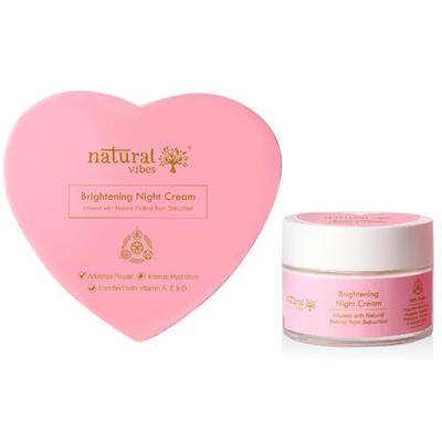Natural Vibes Brightening Night Cream 50 gm - Night Cream