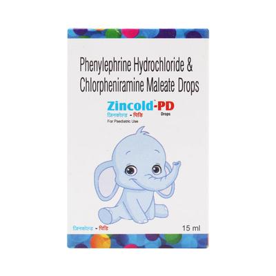 Zincold PD Drops 15ml - Cough And Cold-Cou