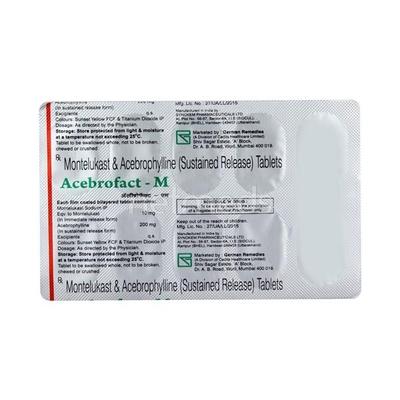 Acebrofact M Tablet 10'S - Asthma/COPD-Ast