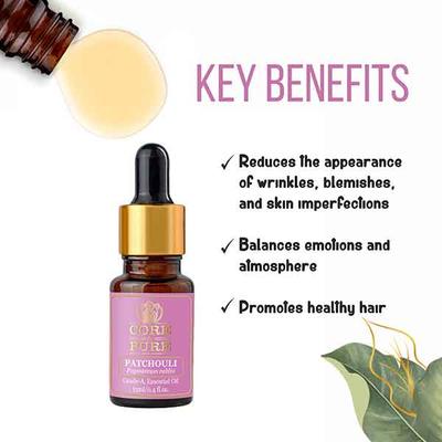 Core & Pure Grade A Essential Oil - Patchouli 12 ml - Essential Oils