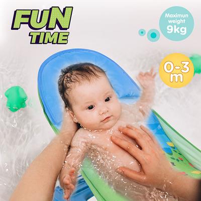 R for Rabbit Fun Time Baby Bather - Blue - Bathing Essentials