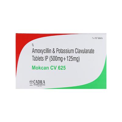 MOKCAN CV 625 Tablet 10's - Bacterial Infections-Pen