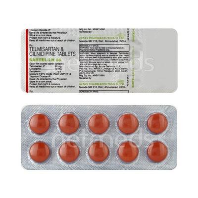 Sartel LN 80 Tablet 10'S - Hypertension-Ang